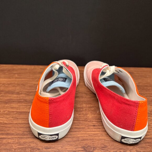 Sperry Top-Sider Men’s 8.5 Colorblock Canvas Sneakers STS22330 – Orange Peach St - Picture 5 of 5